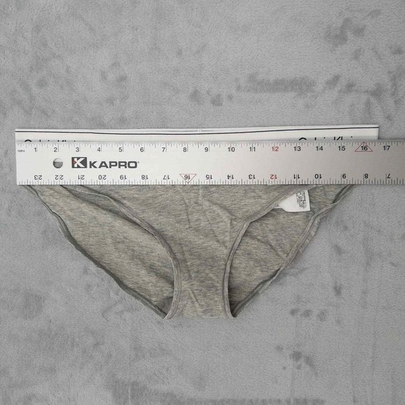 CALVIN KLEIN Women's Modern Cotton Bikini Bottom Size XL NWT Grey Heather - 0160 - Picture 3 of 9